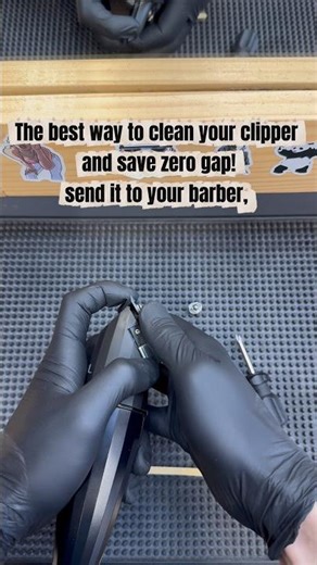How to clean clipper fast and save zero gap!