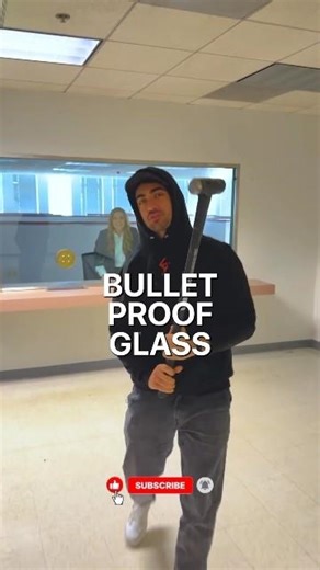 Bulletproof Glass vs Sledgehammer | Can It Really Survive? #tylerblanchard #kentuckyballistics