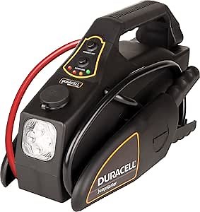 Duracell DRJS10 Portable Emergency Jumpstarter, Black