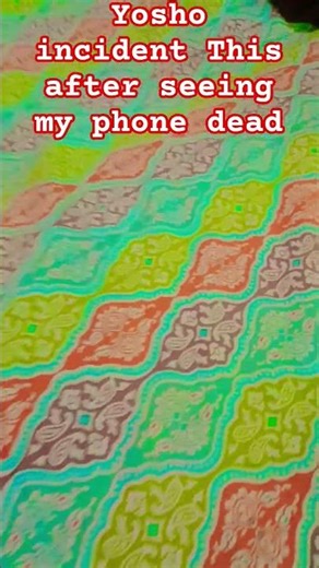 Yosho incident This after seeing my phone dead #shorts #ytshorts