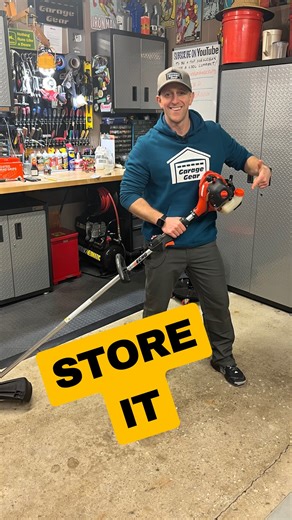 Garage Gear JB on Instagram: "How to store a 2 cycle engine for winter • #homeowner #machine #smallengine #motor #lawncare #lawn #echo #trimmer #tool #equipment #winter #prepare #fy #fypage #lawnfawn #snow #garage #2cycle"