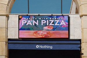 P5 Outdoor 66x34 inch Led Sign WIFI and USB Programmable Led Display With High Resolution Scrolling Texts, Colorful Images and Videos LED Advertising Sign Board for Business