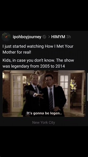 #howimetyourmother #himym #legendary #olddrama #oldtvseries