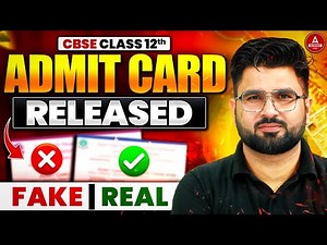CBSE Board 2026 Class 10 and 12 Admit Released Fake/Real📝 How to Download CBSE Admit Card🔥