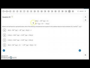 AP Chem Unit 4 PC MCQ Key Part 2