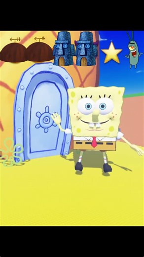 SpongeBob,🧽 Squidward🐙 and Patrick⭐️ houses vs EPIC TSUNAMI 😱 Will they survive? 🤔 #shorts