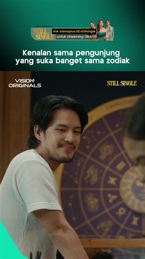 Ketika ketemu pengunjung yang se-frekuensi 🥹 #VisionPlusOriginals #StillSingle #StillSingleTheSeries #CintaVSZodiak #VisionPlus