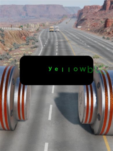 School Bus vs Prison Bus Drag Race Showdown