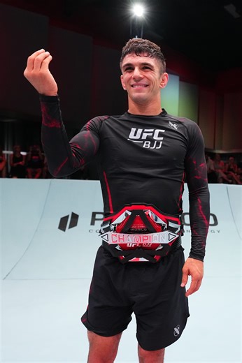 The moment he claimed the throne 🙌 Relive the night Mikey Musumeci was crowned the Bantamweight Champion at UFC BJJ 1! [ #UFCBJJ3 | Live and FREE on YouTube | THU OCT 2 ] | UFC BJJ