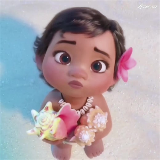 #MOANA ˚⋆𝜗𝜚.⟡˚⋆ baby moana 🥹🥹 - [scp: @disneyscenepacks - ac: // - cc: mine] - #foryoupage #disney #babymoana #summer