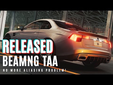 BeamNG TAA/DLAA (Temporal Anti Aliasing) - No More Aliasing, Flickering, Shimmering