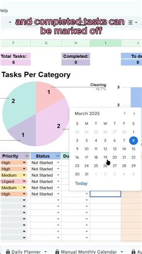 Organize Your Tasks in One Place | To-Do List Spreadsheet