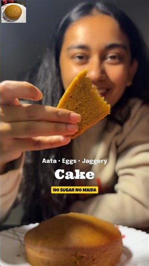 Healthy Cake Recipe | No Sugar No Maida Cake | Atta Jaggery Cake Without Oven