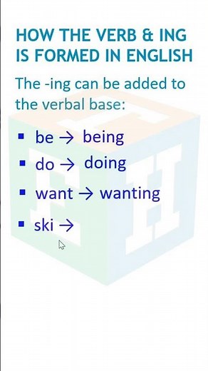 Verb + ING Explained: How It’s Formed in English