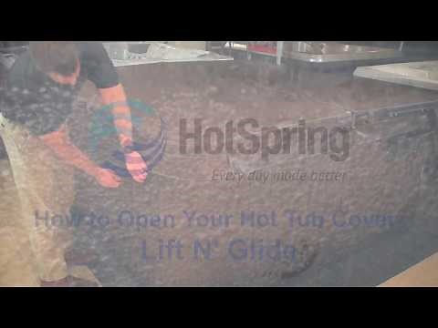 How to Remove Your Hot Tub Cover Using the Lift ‘N Glide® Cover Lifter by Hot Spring® Spas