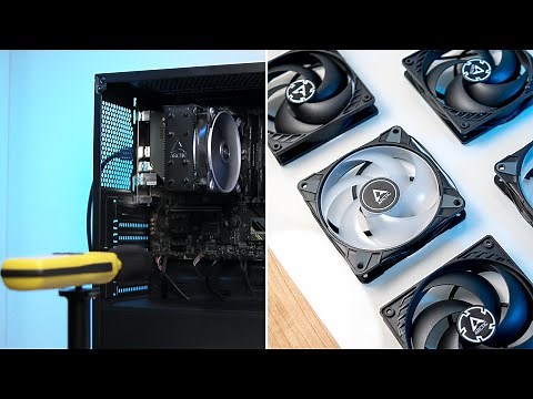 Arctic Fans: Noise & Thermals Compared