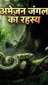 Mystery Of AMAZON Rainforest 😱