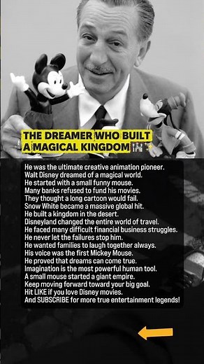 Walt Disney: The Man Behind The Magic