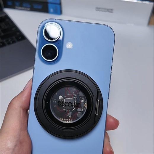 DECOKEE on Instagram: "No More Storage Warnings Running out of phone storage? DK-DISK2 gives your phone instant external storage — no apps, no setup. ✔ Up to 2TB SSD support ✔ 10Gbps fast transfer ✔ Magnetic attachment ✔ Metal design with RGB window ✔ Works as a phone stand Shoot, store, and move files with ease. #ExternalSSD #PhoneStorage #TechGear #DKDISK2"