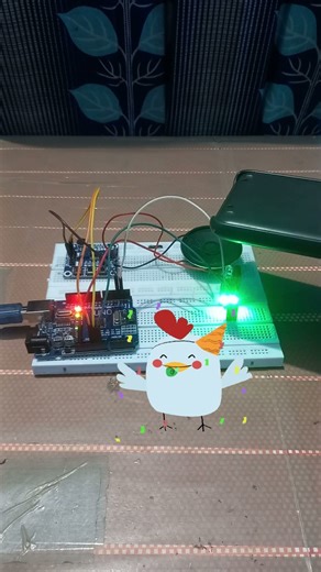 ISD1820 speaker module with IR sensor using Arduino UNO #arduino #iot #shorts