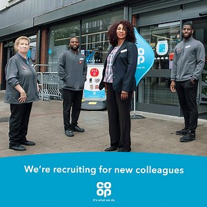 274K views · 418 reactions |  We’re looking for future leaders to help shape our Co-op. ✅ Up to 20% discount in store. ✅ Flexible hours. ⬇️ Click the link below to search via postcode. | Co-op | Facebook
