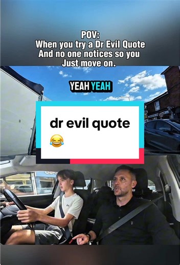 Gotta have a bit of fun everyone now and then. Tough crowd. 😂 #drivinglessons #funnytiktok