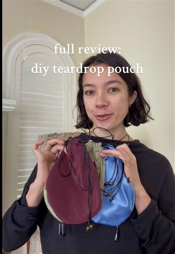 Complete Review of DIY Sophie Buhai Teardrop Pouch