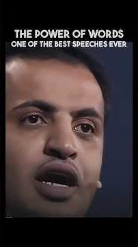 🤯 World Winning Speech About The Power Of Words #publicspeaking #inspirationalspeech #speech