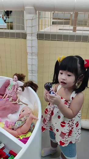 Brie's playtime with Lolo Daddy & Lola Mommy 🥰💕 #fypシ #playtime #kidscafe #happykid