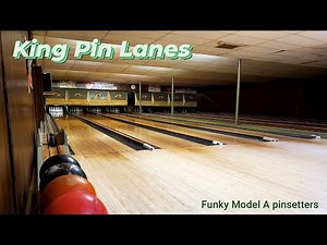 Bowling at King-Pin Lanes (Funky Model A)