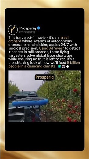 The Flying Harvesters of Israel 🍎🚁