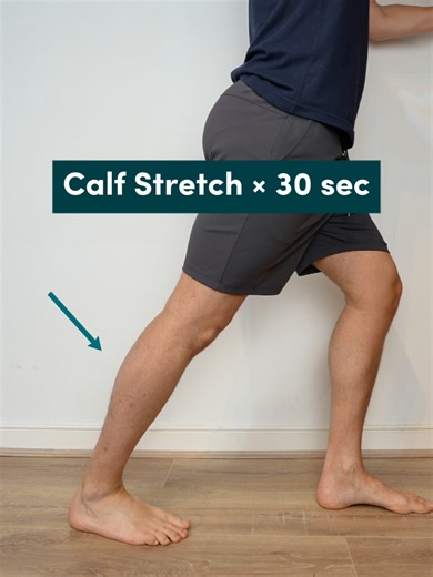 If walking has started to feel stiff, slow, or a little unstable, your ankles and calves might be the missing link. The way you walk depends heavily on two things: ankle mobility and calf strength. When your ankles can’t move well, or your calves aren’t strong enough, every step becomes shorter, slower, and less stable. These 3 simple exercises help restore the natural walking pattern your body is designed for: • 30 seconds of Calf Stretch: Improves ankle flexibility so your foot can roll forwar
