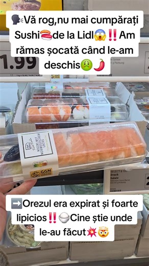 #sushi#lidl#germania#diasporaromana#viatapestehotare
