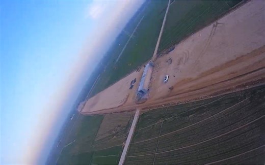 #日落 纪念首次无固定翼模拟器经验FPV 起飞不炸👍🏻 #航模固定翼FPV！下一步加头追体验