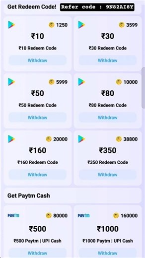 How To Get Free Reddem Code In 5 Mins 😱 | Easiest Way To Get Google Play Redeem Code | #shortsfeed