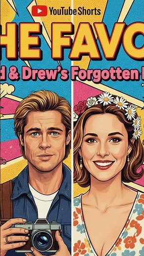 “Brad Pitt & Drew Barrymore in The Favor – 90s Rom-Com Gem”