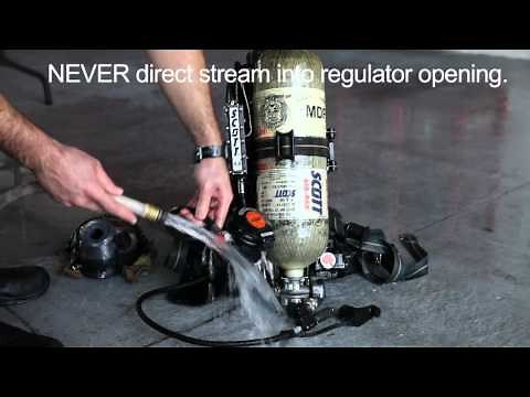 How to Clean your SCBA & Components