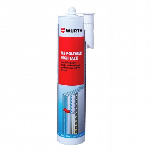 Mastic-colle hybride haute performance MS High Tack | WURTH