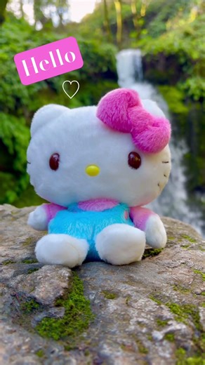 🌸⛅️💕 Hello Hiking With Friends [Nature Nui Dori] #asmr #waterfall #hellokitty #sanrio