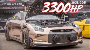 爆改GTR的性能有多强悍？一脚油门下去，布加迪都是浮云！