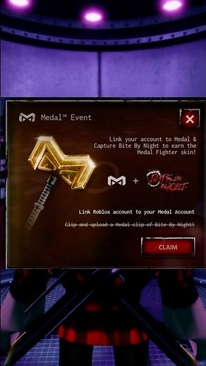 New Medal Update Bite By Night! #roblox #fnaf #update #bitebynight #medal #robloxfyp #bbn #news #fyp