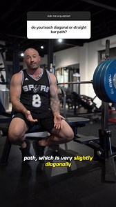 Bench Press Bar Path Explained 💪 "down towards your d**k and up towards your eyes? #benchpress #barpath | Australian Strength Coach