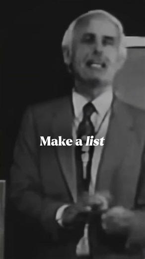 The Key To Discipline!! Jim Rohn