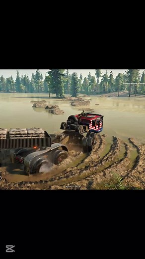 เกมขับรถใน Snowrunner: ข้ามได้ถ้าใจถึง!
