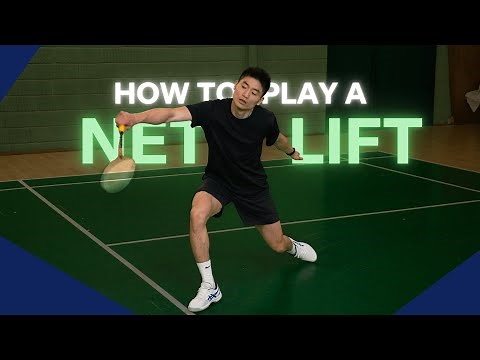 3 Ways on How to Play and Practice NET LIFTS in Badminton