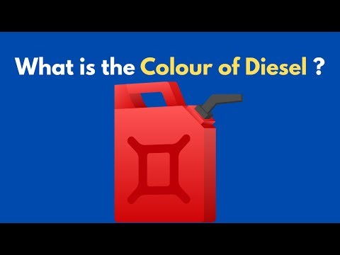 What is the Colour of Diesel ?