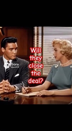 Elvis Presley & Marilyn Monroe in TERMS OF ENGAGEMENT (1962) sora AI comedy drama