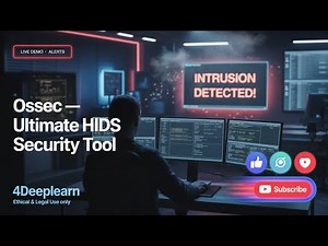 OSSEC HIDS Tutorial 🔍 | Host-based Intrusion Detection Explained