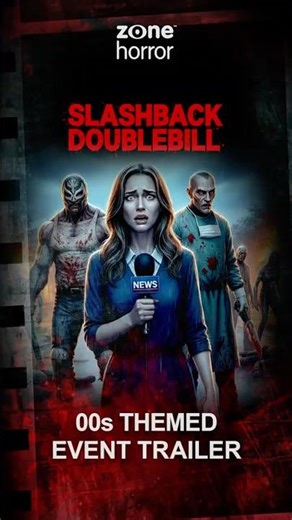 🚨 BREAKING NEWS: Slasher mayhem! 😱 00s Zone Horror Promo 🎬 #shorts