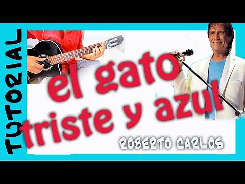 Un GATO en la OSCURIDAD Roberto Carlos, Acordes Guitarra